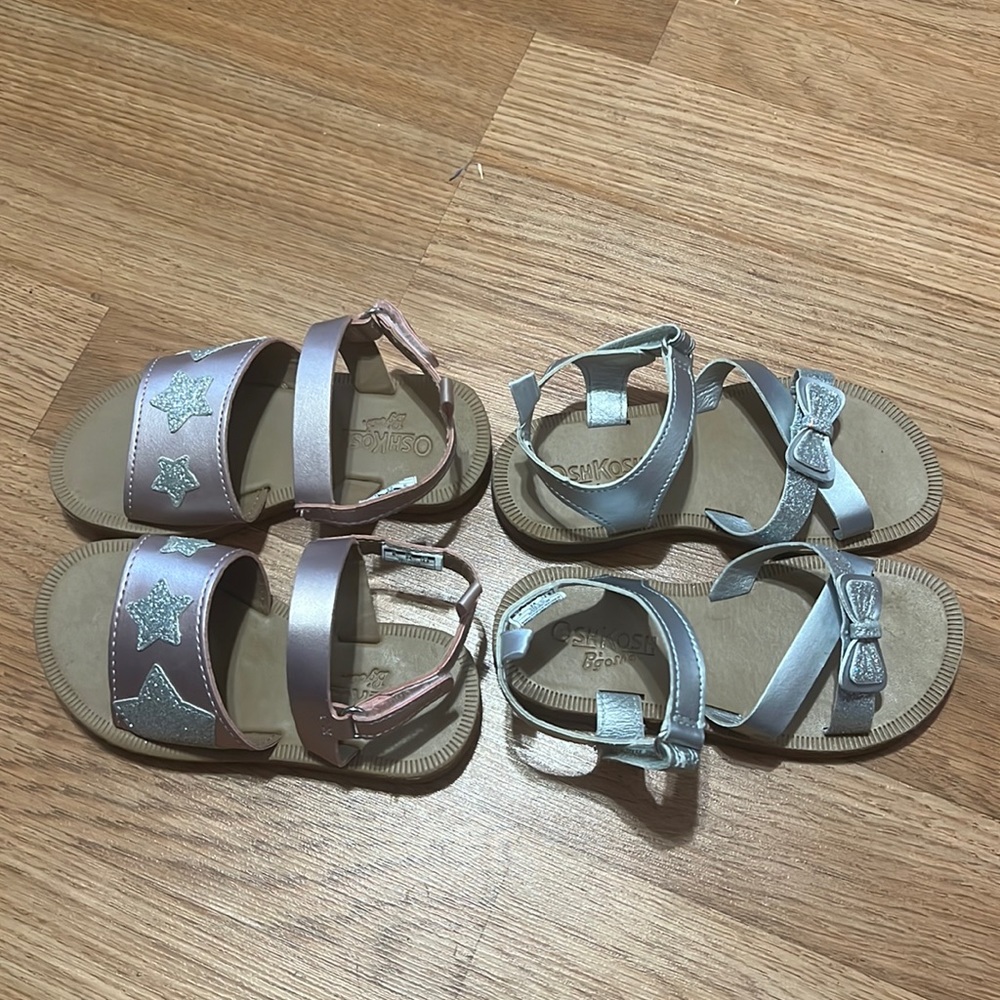 Sandal bundle size 8 toddler
